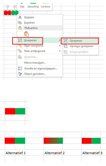 Twee kleuren in één cel? ExcelXL.nl trainingen en workshops