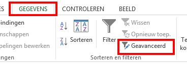 Dubbele gegevens verwijderen ExcelXL.nl trainingen en workshops