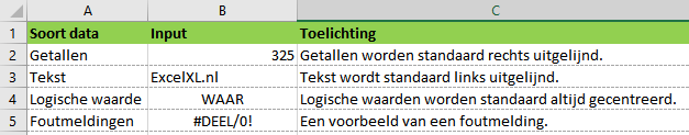 Waarom nooit uitlijnen in Excel? ExcelXL.nl trainingen en workshops
