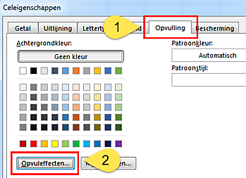Twee kleuren in één cel? ExcelXL.nl trainingen en workshops