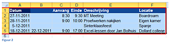 Excel importeren naar Outlook (2010) ExcelXL.nl trainingen en workshops