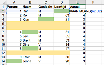 Lege Excel rijen verwijderen ExcelXL.nl trainingen en workshops