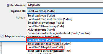 De standaard werkmap veranderen ExcelXL.nl trainingen en workshops