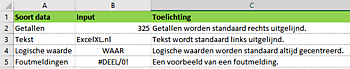 Waarom nooit uitlijnen in Excel? ExcelXL.nl trainingen en workshops