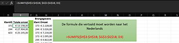 Formules in Excel van het Engels naar het Nederlands en andersom ExcelXL.nl trainingen en workshops